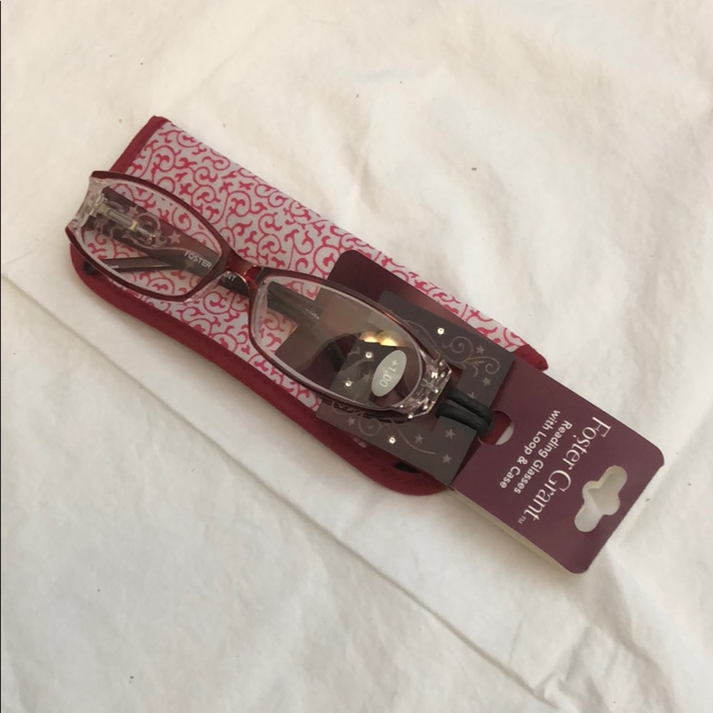 Foster grant reading glasses +1.00